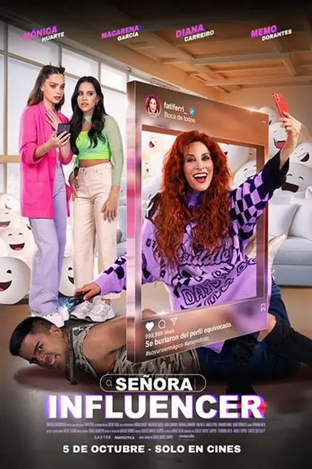 Poster Señora Influencer